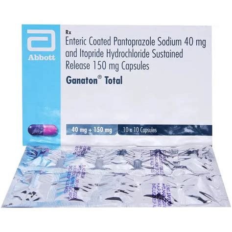 Ganaton Total Capsule SR: View Uses, Side Effects, Price and  .